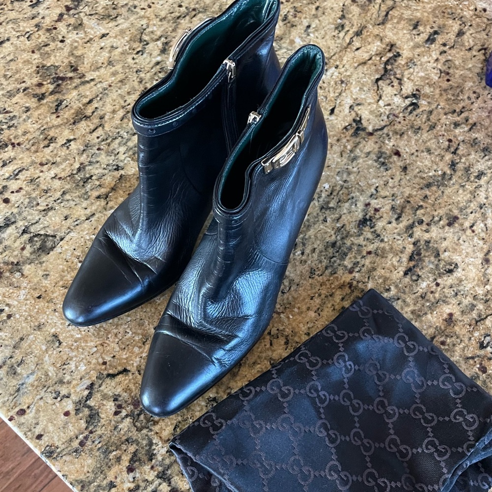 Gucci ankle boots. Excellent condition.